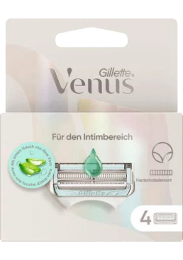 Змінні картриджі для гоління жіночі Gillette Venus Satin Care, 4 шт